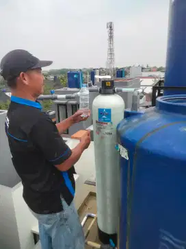 Filter penyaringan air warna kuning zat besi kapur bau keruh butek Dll