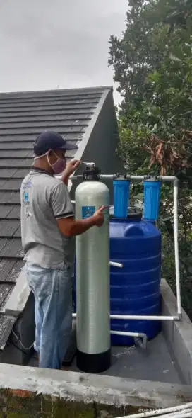 Alat filter saringan air kuning zat besi kapur bau keruh kotor dll