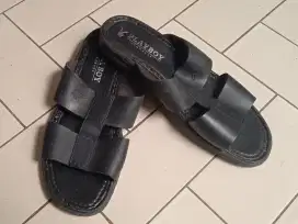 Sandal Selop Pria Playboy 43 Hitam