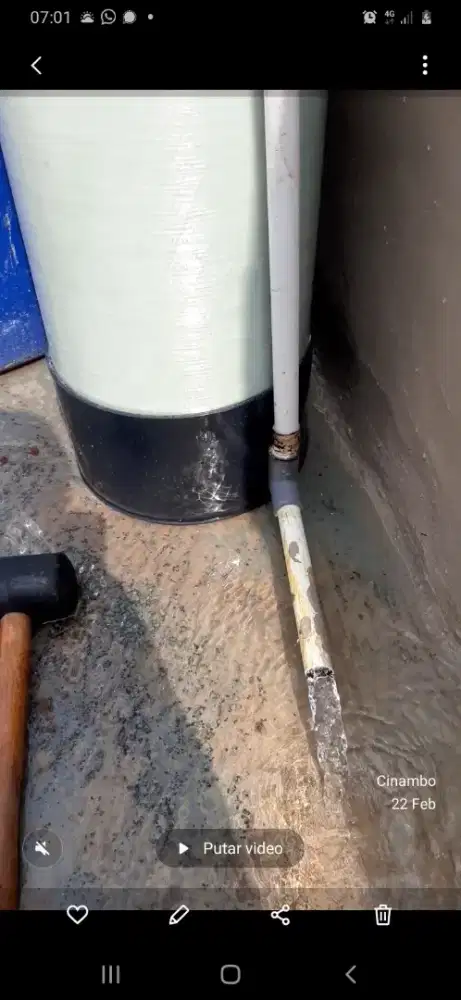 Jasa kuras toren dan filter air