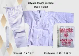 BAJU SETELAN KARATE