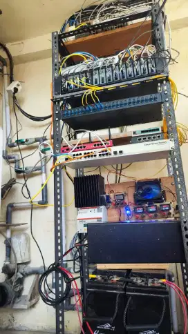 JASA SETTING MIKROTIK INTERNET DAN  INTALASI LISTRIK