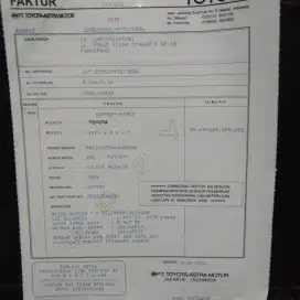 Proses faktur mobil