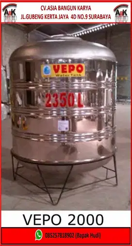 Tandon Stainless Steel VEPO 2350 L