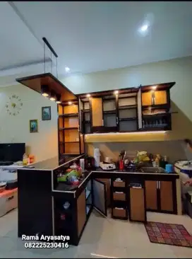 Kitchen set aluminium tebal murah berkualitas bergaransi