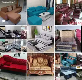 Meubel,pelayani perbaikan,kerusakkan macam2 sofa atau kursi,jok dll