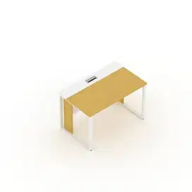 Meja Kerja Kantor Uk.160x75 Meja NEw Modern Kaki Besi Meja Staff Kerja
