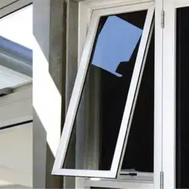 Jual kusen pintu satu dan pintu dua dari bahan aluminium dan kayu
