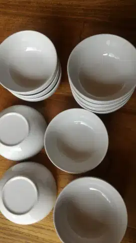 Mangkok Keramik Putih