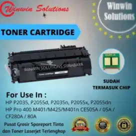 Catridge Toner 05A / 80A Ekonomi Full siap pakai