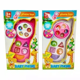 Mainan Hp Telepon Bayi Anak Balita Edukasi Baby Phone Toy Mini Call