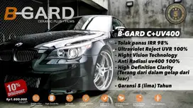 B-GARD Ceramic UV400 | Tolak Panas InfraRed 98% Kaca film UVR 99%