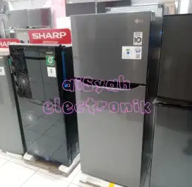 PROMO KULKAS LG 2 PINTU SMART INVERTER GN-B202SQIB