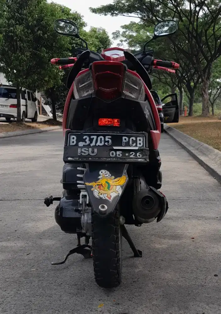 YAMAHA SOUL GT 125 MERAH METALIK BAGUS