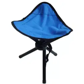 Kursi Lipat Memancing Kaki 3 Folding 3 Legged Fishing Beach Stool