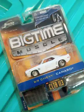 Jada Toys Bigtime Muscle - '69 Chevy camaro. 1/64 Scale. (2006)