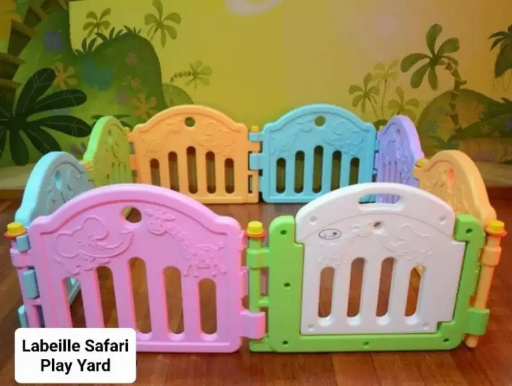 Labeille Fence Safari Play Yard (Pagar Anak)