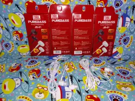 Earphone/ Headset / Handsfree Kabel Branded JBL Music Audio Putih