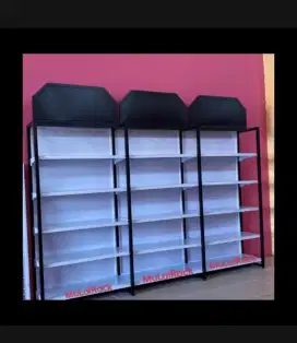 Rak Display RakA + Papan Logo