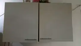 lemari kitchen dua pintu merk informa