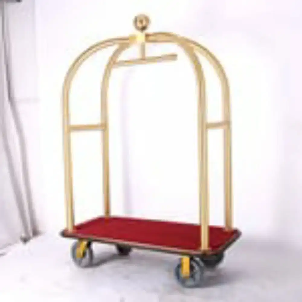 Trolley Hotel Gold uk.124x64xT.192 cm