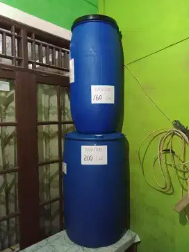 Drum Plastik Kapasitas 160  Liter