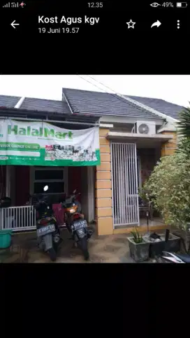 Dijual/Dikontrakkan  Rumah KGV ext Karawang Timur Teluk Jambe