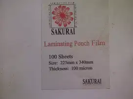 Plastik Laminating Sakurai