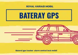 Baterai gps tracker alarm mobil