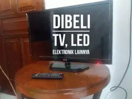 Dibeli tinggi terus TV Led/LCD second bekas