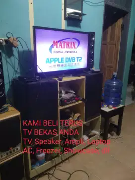 Terima lagi TV led sekon Led dan smart TV