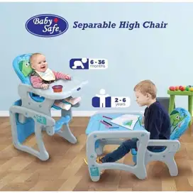 Jual Meja makan dan meja belajar baby safe bekas