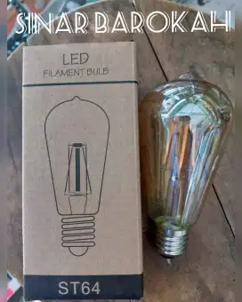 Lampu LED Filament Bulb ST64