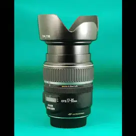 Lensa Wide Canon EFS 17-85 mm F 4-5.6 IS USM Mulus Banget