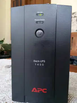 UPS APC 1400 VA siap pakai Aki 100% baru jual murah siap garansi
