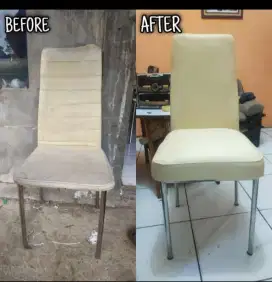 SERVIS KURSI MAKAN BAHAN DARI BESI