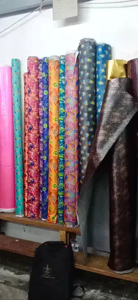 Kain Longchen Printing Bahan Tas