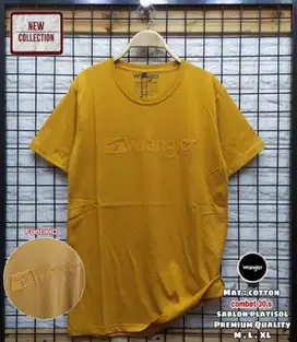 KAOS DISTRO PRIA DAN WANITA T-SHIRT WRANGLER EMBOS