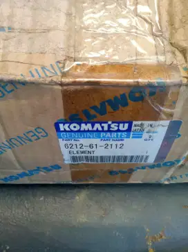 Oil cooler Komatsu part number (6212-61-2112) genuine