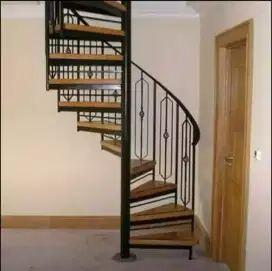 Tangga putar modern, kuat, berkualitas