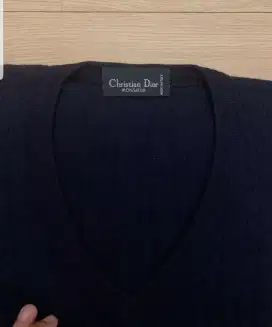 Auth knitwear christian dior vintage