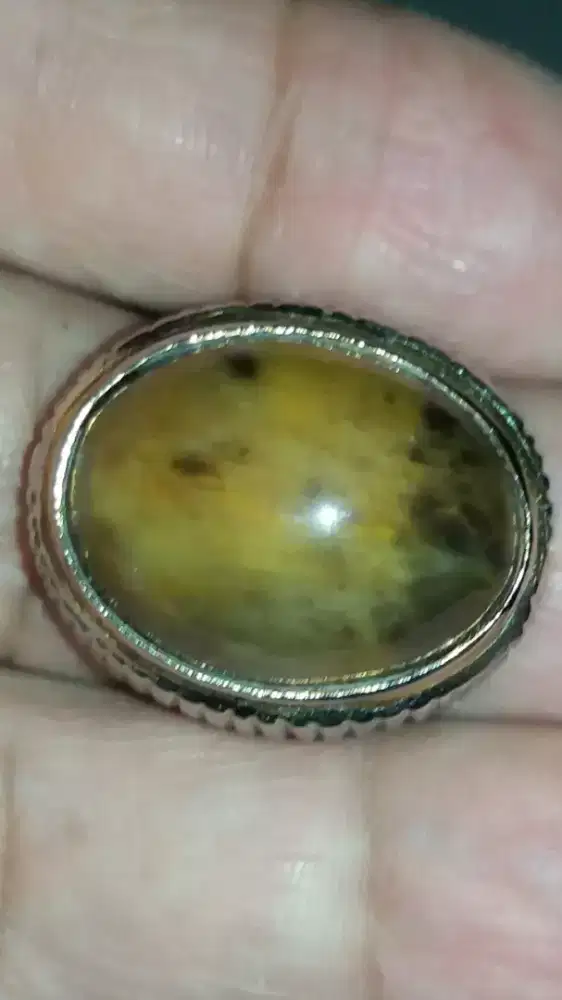 Jual Batu Cincin Bulu Macan Pretty Keren Good