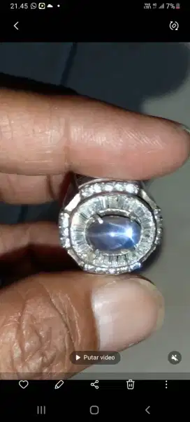Natural sapphier star srilangka