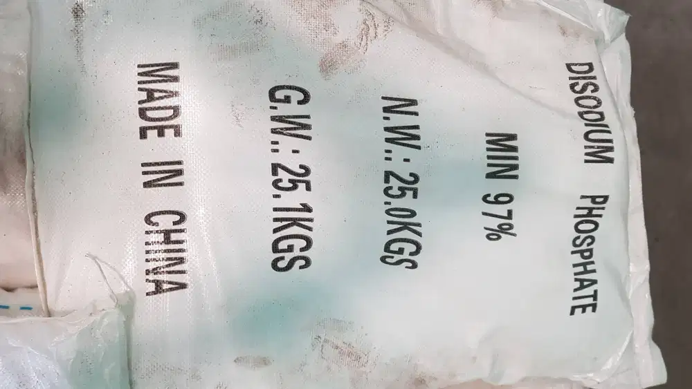 Jual Bahan kimia Disodium Phosphate DSP, technical grade, zak 25kg