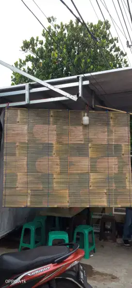 tirai atau krey bambu, atau wide bisa COD