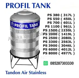 Tandon Air Steinless Antikarat Free Ongkir