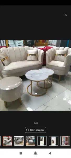 Sofa kerang 2-1-1