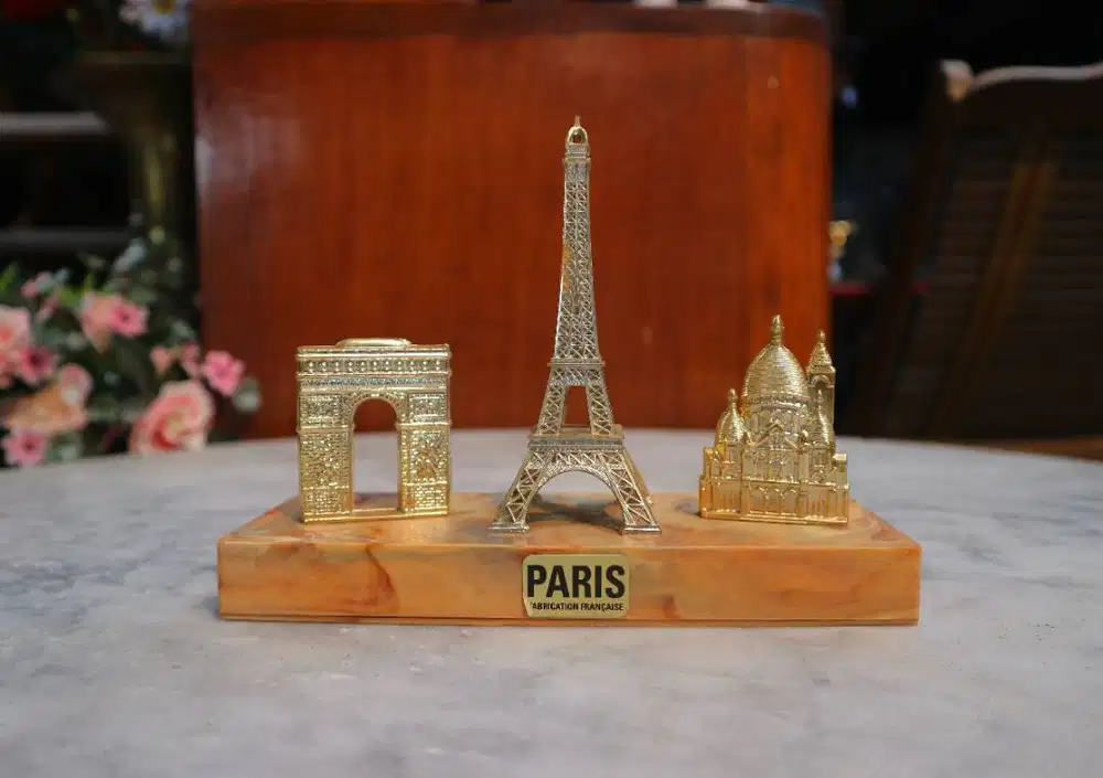 Pajangan Miniatur Monumen Prancis/Merchandise Prancis/Menara Eiffel