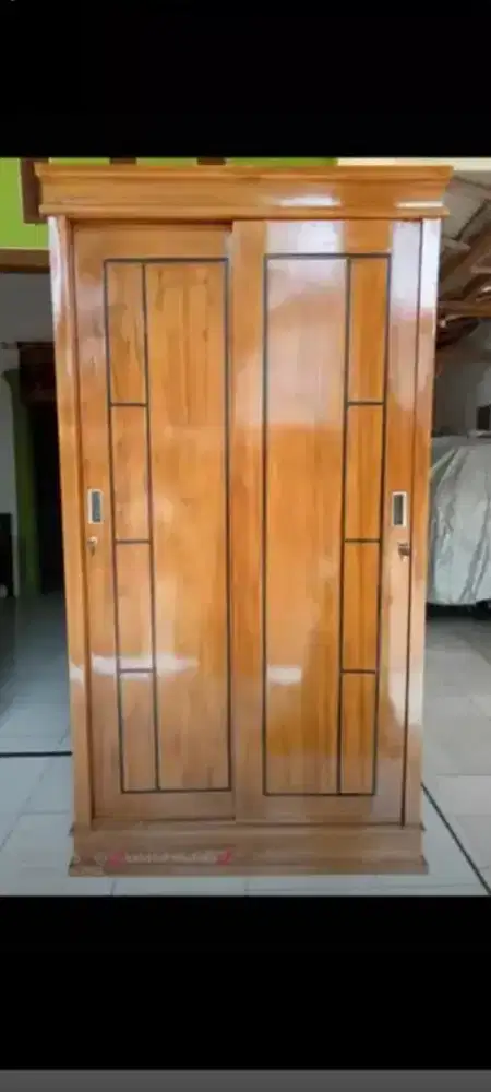 Almari/Lemari pakaian 2pintu sliding