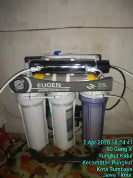 FILTER AIR RO REVERSE OSMOSIS 100GPD(TUKANG LEDENG POMPA AIR)